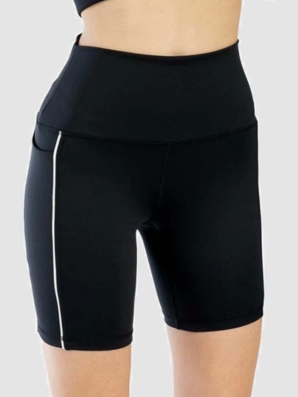 Spyder Active Compression Bike Shorts Side Pockets Black Women’s Size XL EUC